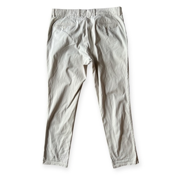Neiman Marcus Men’s Light Beige Khaki Chino Pants, Size 38 Tall - Picture 2 of 11